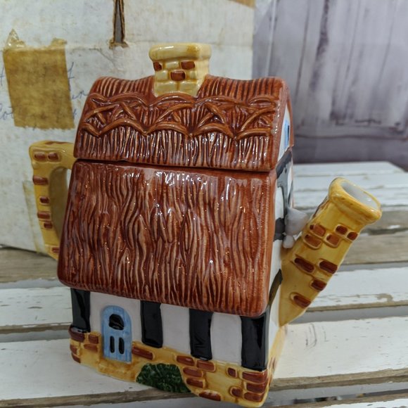 Vintage The Danbury Mint Pots of Fun! Pottage Teap - Picture 4 of 8